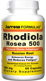 Rhodiola is an adaptogenic herb that has been used for centuries and validated for its beneficial effects on energy production and reduction of fatigue..