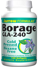 Borage Oil is the highest-potency source of GLA available..