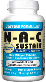 Optimized Release N-Acetyl Cysteine Tablets - Bilayer Release Technology -
1/3 quick, 2/3 sustained release - Detoxification & oxidative stress protection..