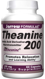 Theanine may improve learning ability and sensations of pleasure by affecting dopamine and serotonin neurotransmitters in the brain..