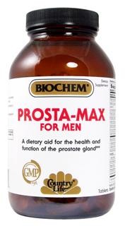 An advanced formulation combining vitamins, minerals, amino acids and herbal extracts designed to support normal healthy prostate function. Vegetarian/Kosher.