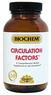 A comprehensive formula containing vitamins, minerals, and herbal extracts, designed to support healthy circulation. Vegetarian/Kosher.