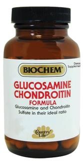 Biochem by Country Life's Glucosamine Chondroitin Formula provides the necessary building blocks for connective tissue repair. This synergistic complex provides the precursors for the production of bone, cartilage, tendon, joint tissue, skin, blood vessel walls, and mucous membranes..