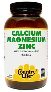 The Zinc to Calcium and Magnesium ratio is essential for maximum synergistic utilization. Glutamic acid creates the optimum pH for the absorption of these minerals..