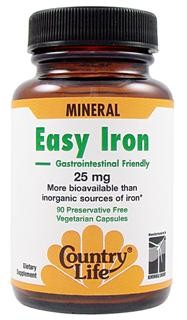 More bioavailable than inorganic sources of iron. Assists in maintaining adequate body iron stores. Low gastrointestinal side effects..