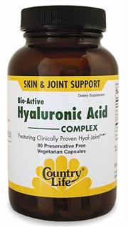 Hyal-Joint is clinically proven to improve joint mobility at 80 mg per day. Hyal-Joints patent-pending process provides a more bioavailable form of Hyaluronic Acid than other standard collagen and fermentation-derived forms. 2 to 5 times more active than other standard forms of oral Hyaluronic Acid..