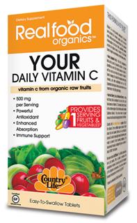 Country LifeÂs Your Daily Vitamin C supplies 100%
of the vitamin C from both Amla fruit and Acerola
Cherries. As an antioxidant, vitamin C is vital in
keeping the bodyÂs immune defenses up. This foodderived
formula is designed to give you vitamin C
that is ÂALIVEÂ with nature..