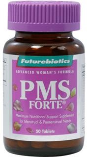 PMS ForteÂ delivers a potent blend of vitamins, minerals and botanicals designed to nutritionally support menstrual and premenstrual needs. A comprehensive formula, PMS ForteÂ contains an array of specially combined vitamins and minerals important for helping to obtain maximum nutritional support and balance, which can be very beneficial during the premenstrual and menstrual phases..