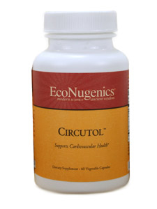 Circutol is a unique formula designed to promote cardiovascular health. Formulated combining researched Nattokinase, L-Carnitine, USDA certified organic medicinal mushrooms, and traditional herbs, this formula supports health circulation. Circutol contains the highest quality ingredients available, and is prepared under strict Good Manufacturing Practices and quality controls..