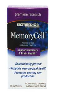 MemoryCell� offers a combination of a university proven blend of active botanicals and antioxidants, along with a unique blend of enzymes to support healthy memory and brain function..