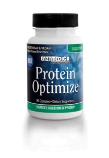 Protein Optimize is composed of a proprietary selection of proteolytic enzymes derived from various sources designed to aid in the complete digestion of protein and increase availability of vital amino acids..