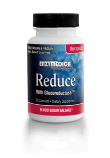 Reduce with Glucoreductase has been shown to support blood sugar (glucose) balance..