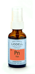 Liddell- Pain relief spray from Liddell Laboratories' Oral Sprays line. For everyday minor aches and pains..