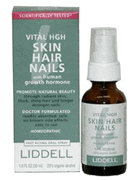 Vital Skin Hair Nails from Liddell; with Human Growth Hormone for the restoration of skin, hair, and nails..