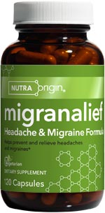 Migranalief Headache & Migraine Supplement helps relieve the pain and pressure of occasional headaches..