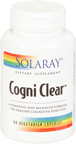 New from Solaray! Cogni Clear is a well balanced formula containing DHA, Gotu Kola, and the antioxidant strengths of blueberry, pomegranate, and bacopa for normal cognitive function..