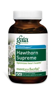 Formulated from certified organic Hawthorn berry, leaf and flower. Hawthorn Supreme promotes healthy circulation and optimal cardiovascular functions..