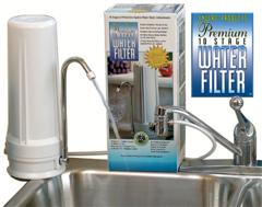 Water - At It's Very Best. Powerful Filter at the Lowest Cost per Gallon.  Enjoy Cleaner, Crystal Clear Drinking Water from Tap Water..