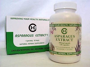 Asparagus Extract (120 caps) | Chi's Enterprise Supports healthy urinary system..