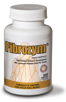 Fibrozym by Naturally Vitamins nourishes tissues with Proteolytic and Fibrinolytic Enzymes and benefits inflammatory response..