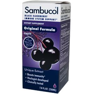 Natural Protection Against Colds and Flu Virus. World renowned original formula, Sambucol Elderberry Syrup.