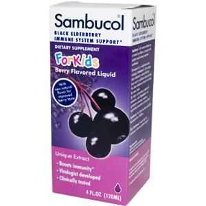 The Original Sambucol for Kids, Black Elderberry Immune Formula in a great tasting syrup, especially for kids. Fight off Colds and Germs with Elderberry, Vitamin C and Zinc. Adults can use it too!.