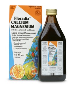 Floradix Calcium-Magnesium liquid meets the challenges of calcium utilization and absorption.