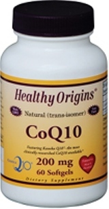 Healthy  Origins is pleased to announce a premium line of CoQ10 softgels containing 100% natural (trans-isomer) Kaneka Q10. All of our CoQ10 gels are formulated with pure cold pressed olive oil for enhanced absorption..
