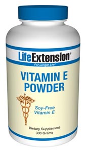 Vitamin E Powder- The term vitamin E  refers to a family of eight related, lipid-soluble, antioxidant compounds widely distributed in plants. The tocopherol and tocotrienol subfamilies are each composed of alpha, beta, gamma, and.
