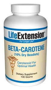 Beta-Carotene (10% Dry Beadlets)-  Beta-carotene is the most potent precursor to vitamin A, but its conversion to vitamin A in the body is limited by a feedback system, and is referred to as provitamin A.