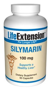 LifeExtension-Silymarin 100 mg-  The liver is a large glandular organ, whose functions include storage and filtration of blood, secretion of bile, detoxification of various substances and conversion of sugars into glycogen, which it stores..