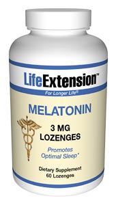 Secretion of melatonin declines significantly with age.