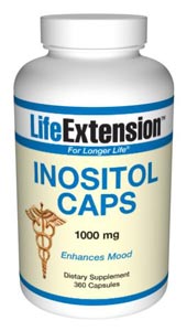 Inositol Caps 1000 mg-  Inositol is a key intermediate of secondary messengers and a primary component of cellular membrane phospholipids which is involved in a number of biological processes..
