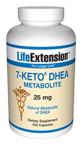 Clinical studies have indicated that 7-Keto DHEA increases the resting metabolic rate of overweight adults..