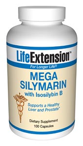 LifeExtension- Nutritional Supplements, Antiaging, Health and Nutrition- Mega Silymarin with Isosilybin B -The liver is a large glandular organ, whose functions include storage and filtration of blood, secretion of bile, detoxification of various substances and conversion of sugars into glycogen.