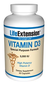 Vitamin D3 5,000 IU- Vitamin D is synthesized in the body from sunlight. But, due to the winter season, weather conditions, and sunscreen blockers, the bodys ability to produce optimal vitamin D.