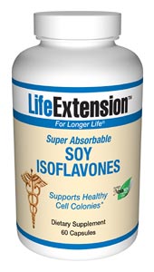 Super-Absorbable Soy Isoflavones- Soy products are beneficial to cardiovascular and overall health because of their high content of polyunsaturated fats, fiber, vitamins, minerals, and biologically active compounds called phytochemicals..