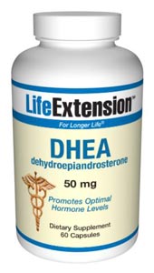 DHEA (50 mg 60 capsules)*.