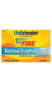 Natural EsophaGuard is a novel, all-natural solution for gastric distress. Its active ingredient, a standardized extract from orange peel known as d-limonene, has been shown to provide fast-acting, long-lasting relief from gastric distress..
