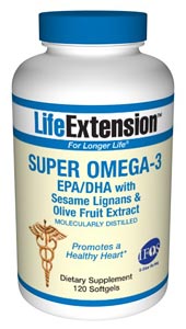 The Super Omega-3 formula uses a patented EPA/DHA extraction process that results in one of the purest, most stable and easiest-to-tolerate fish oil extracts in the world..