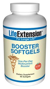 LifeExtension- Booster Softgels  contain nutrients that support arterial health and provide comprehensive protection from the effects of oxidative damage caused by free radical assaults..