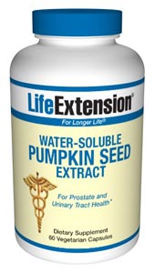 These water-soluble pumpkin seed extracts appear to be the active constituents to help with the urinary discomforts endured by so many maturing women and men..