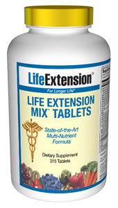 Life Extension Mix Consumers take dietary supplements to obtain concentrated doses of some of the beneficial nutrients (such as folic acid) that are found in fruits and vegetables..
