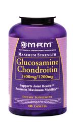 MRM's Glucosamine Chondroitin Sulfate is a high concentration supply that may help improve joint issues and alleviate pain or sensitivities..