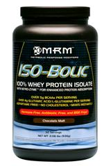 MRM's ISO-Bolic Whey Protein Isolate is designed for enhanced absorption, ready to be used by your muscles and body during intense, strenuous regimens..