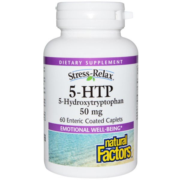 5-HTP, an amino acid essential to brain health, helps regulate and increase levels of serotonin within the brain..