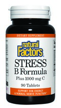 The B vitamins in Stress B Formula work together to metabolize proteins, carbohydrates and fats and provide the body with energy. T.