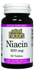 Vitamin B3 (Niacin) is necessary for protein metabolism, energy production and normal nervous system function.