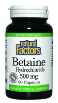 Betaine hydrochloride, derived from beets, supports healthy digestion..