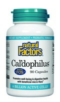 Natural Factors Super Strength Cal'dophilus with FOS is a powerful synergistic combination which supports intestinal tract health..
